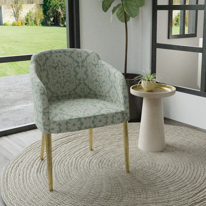 teal upholstery fabric