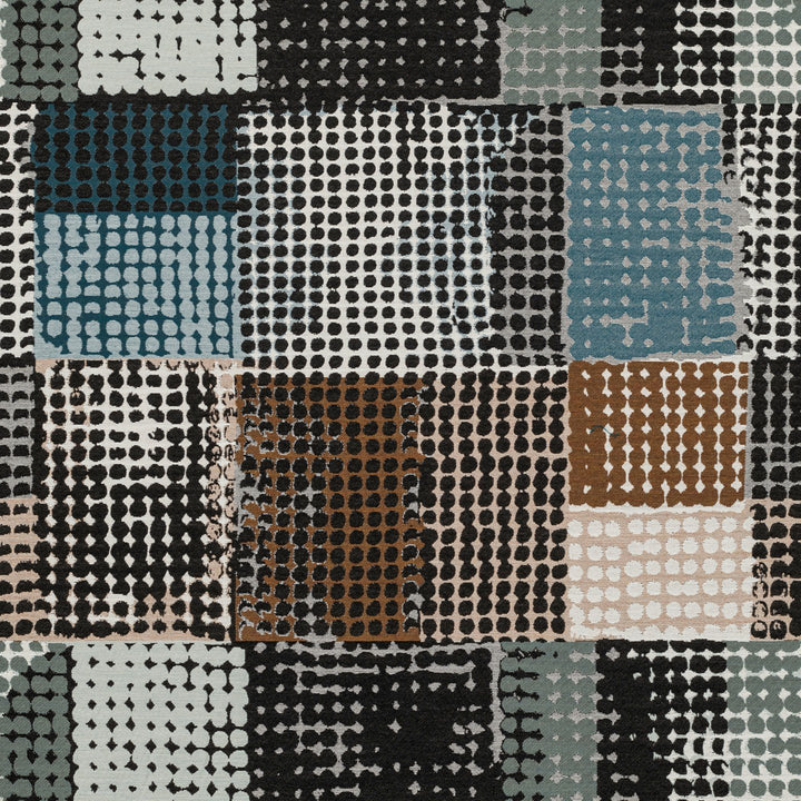Aqua upholstery fabric