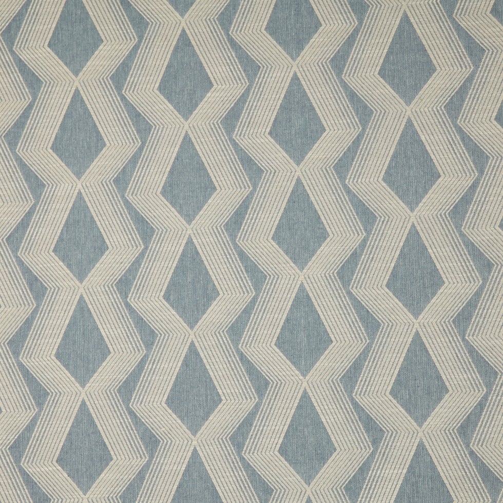 blue upholstery fabric swatch