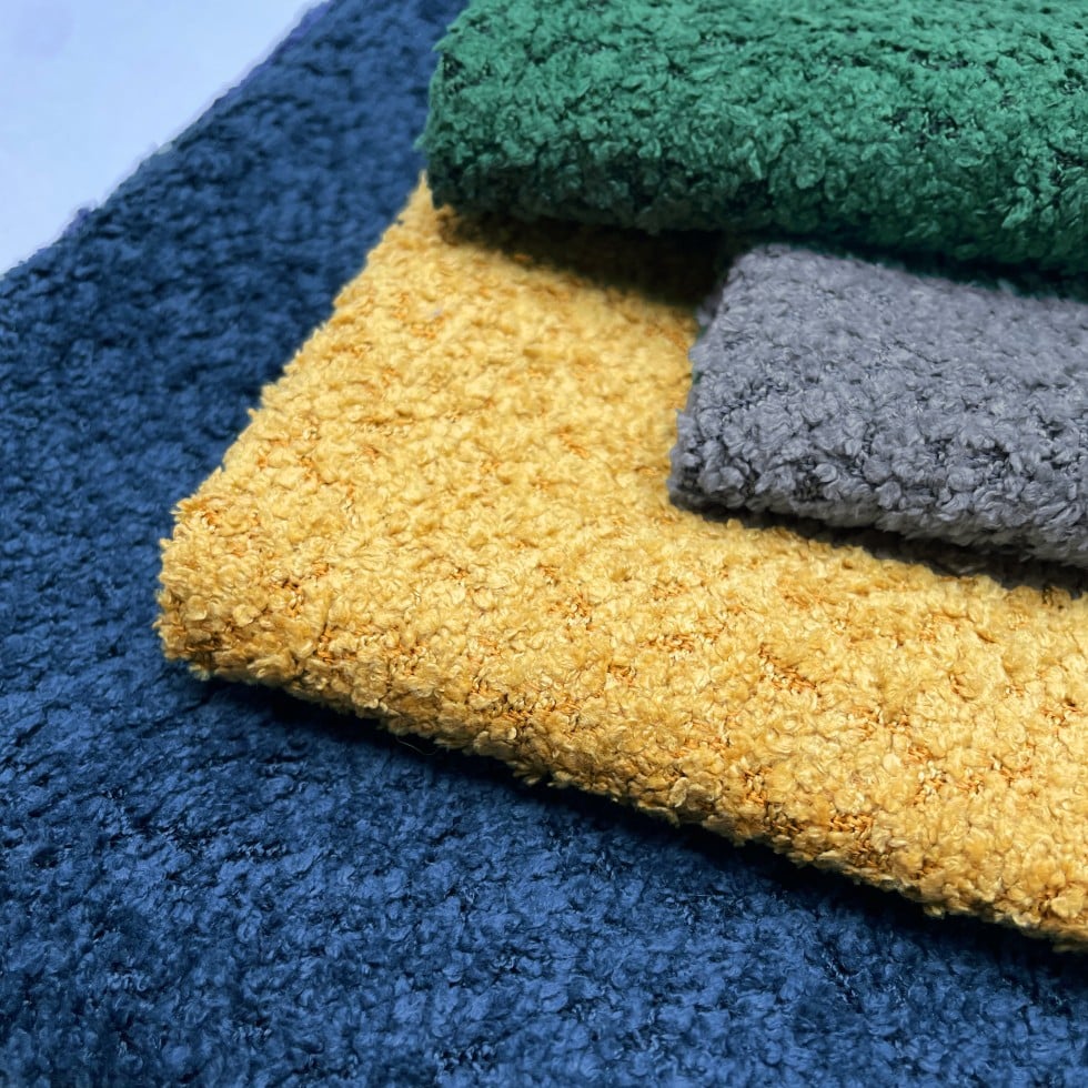 green fabric swatch