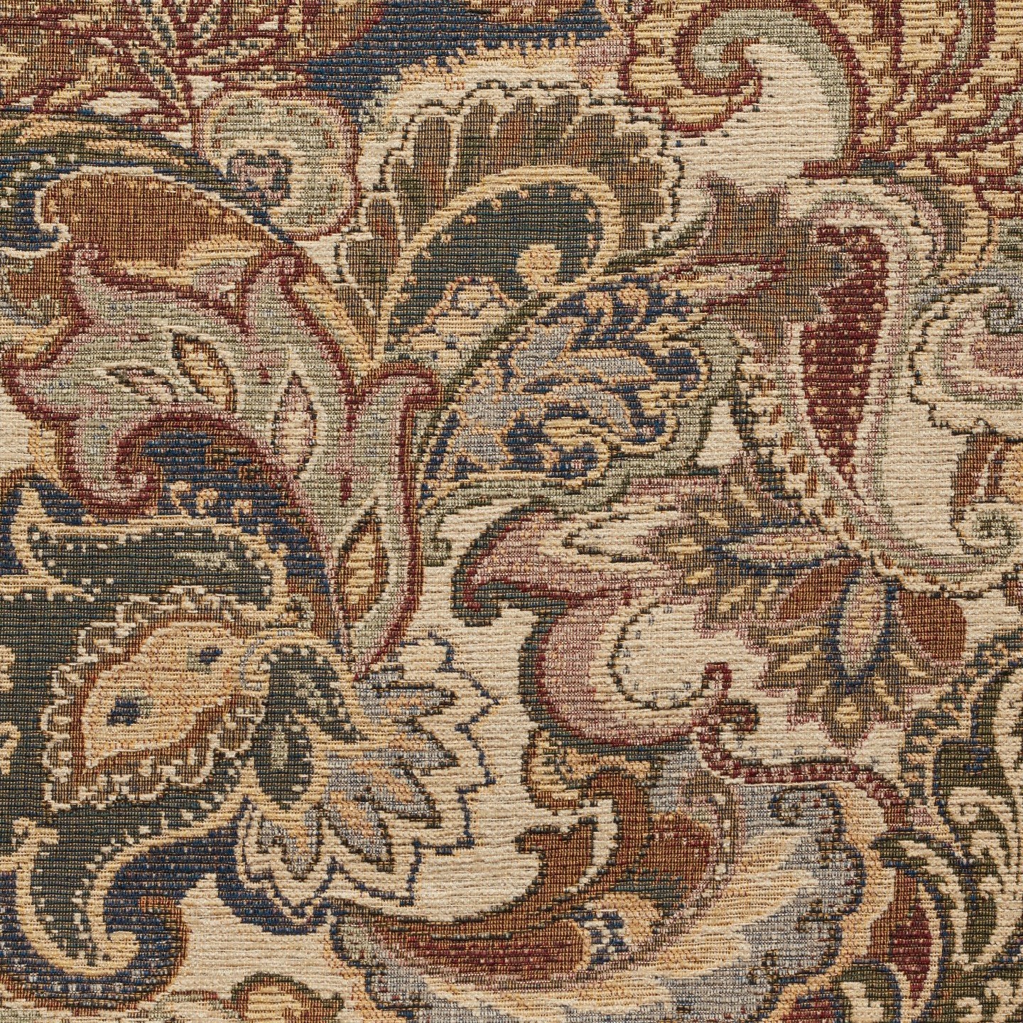 Beige upholstery fabric