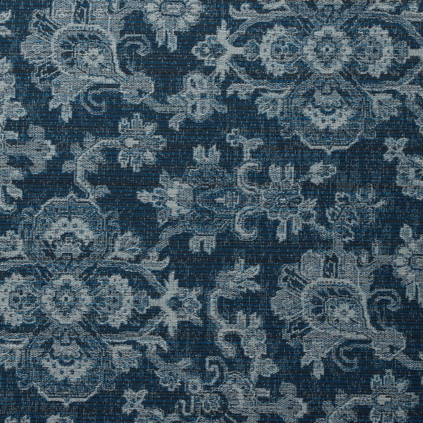 Blue upholstery fabric