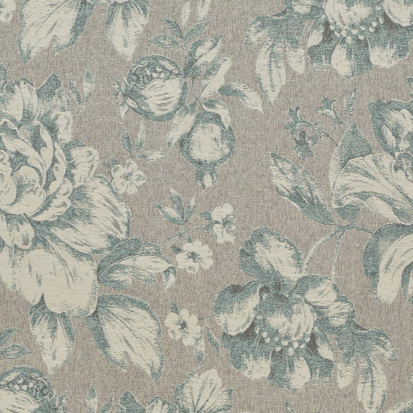 Blue upholstery fabric