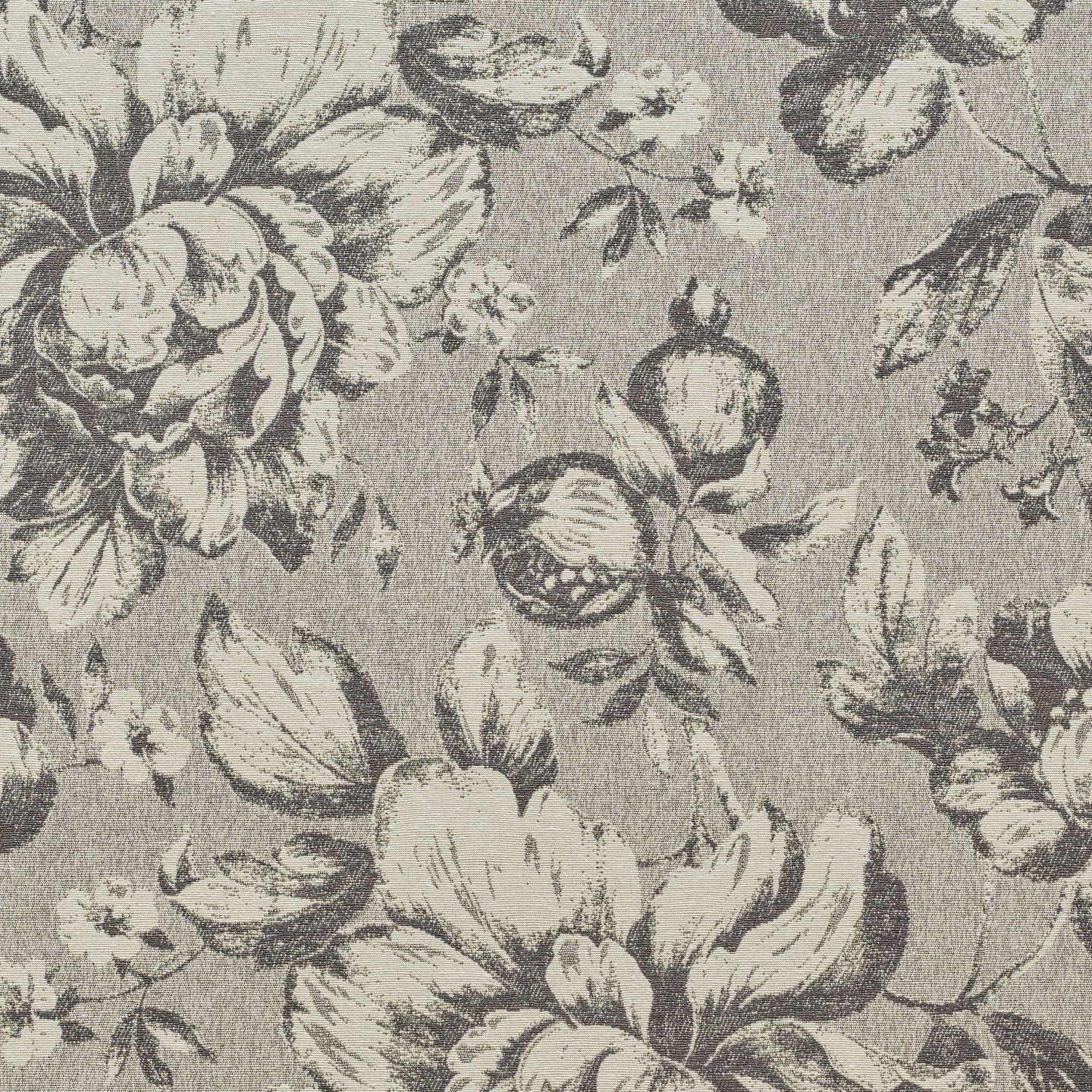 grey upholstery fabric swatch