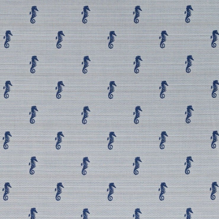 Blue upholstery fabric