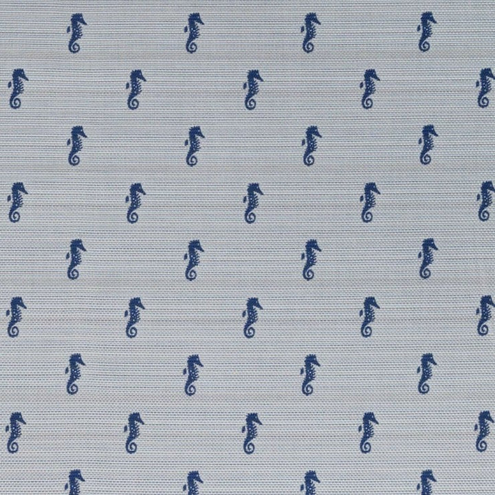 Blue upholstery fabric