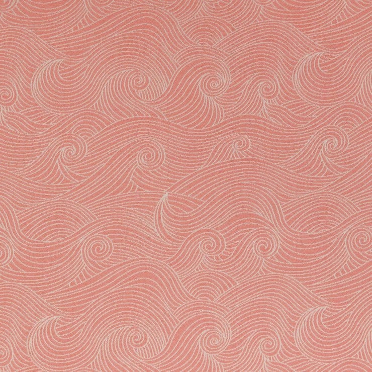 pink upholstery fabric swatch