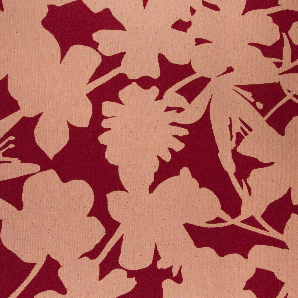 pink upholstery fabric swatch
