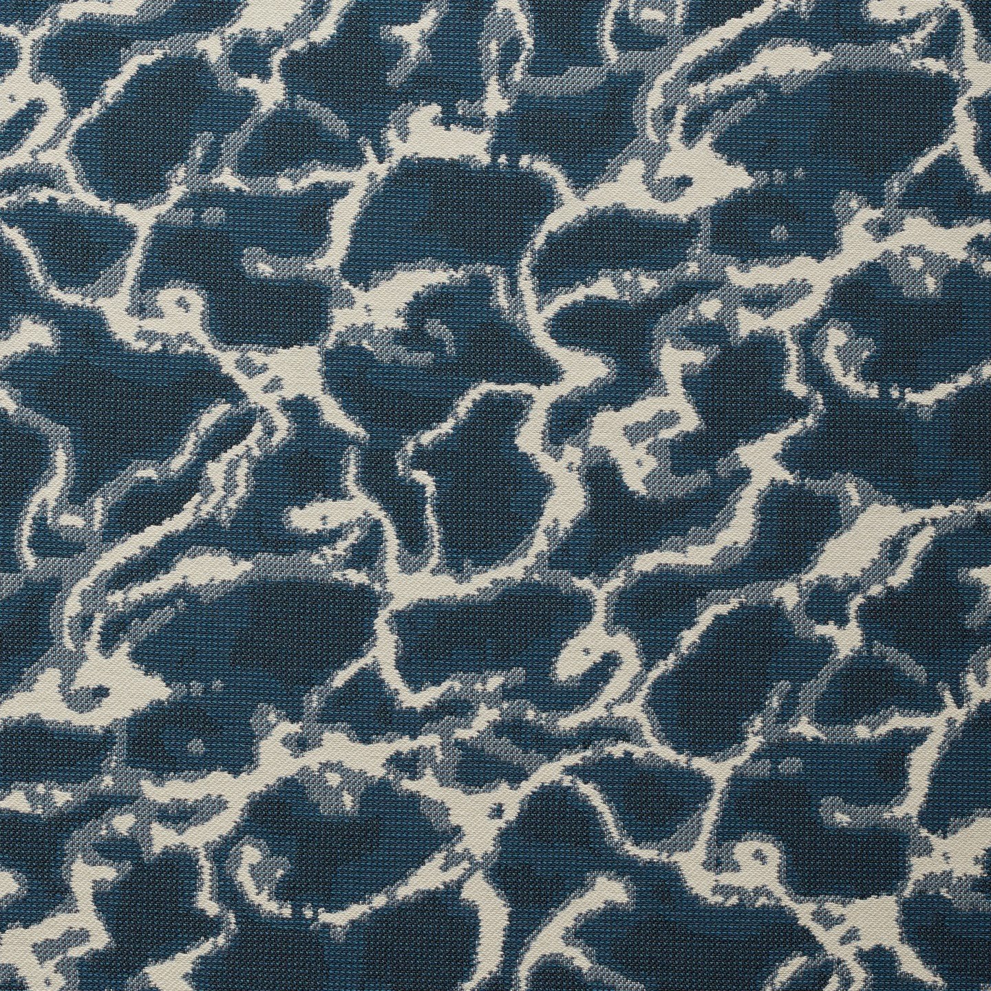 Blue upholstery fabric