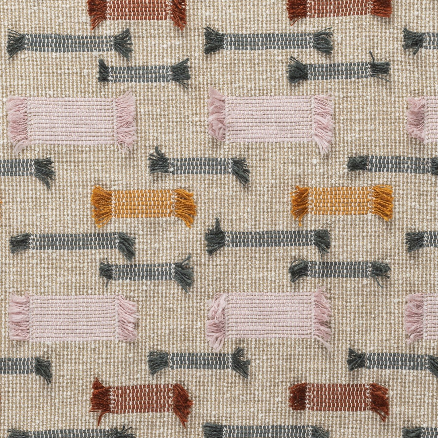 Beige upholstery fabric