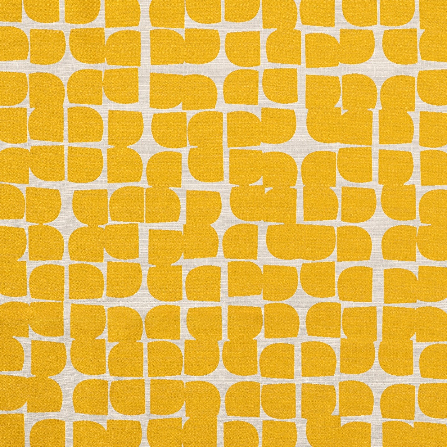 Yellow upholstery fabric