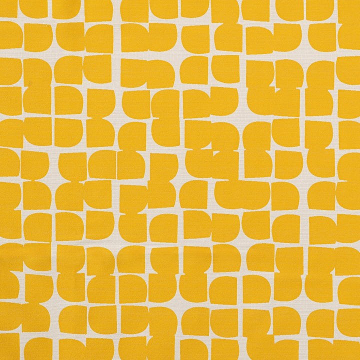 Yellow upholstery fabric