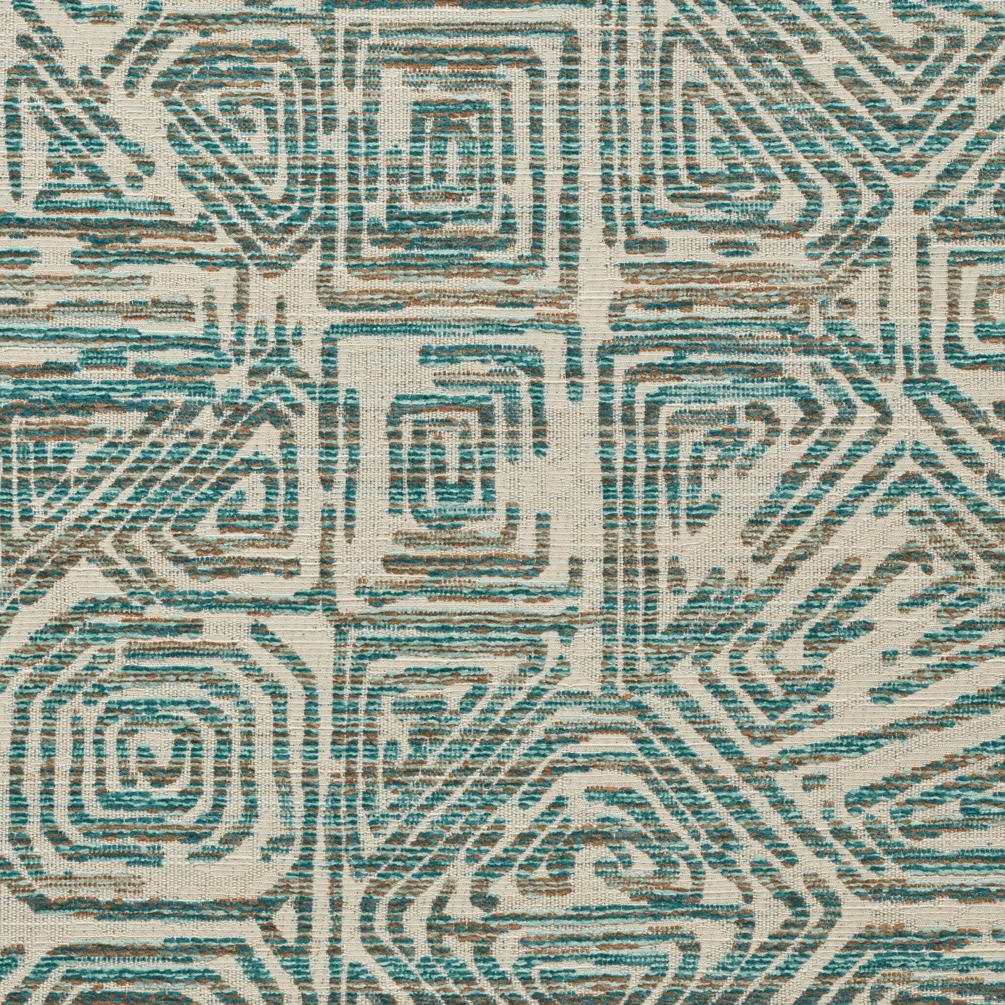 Aqua upholstery fabric