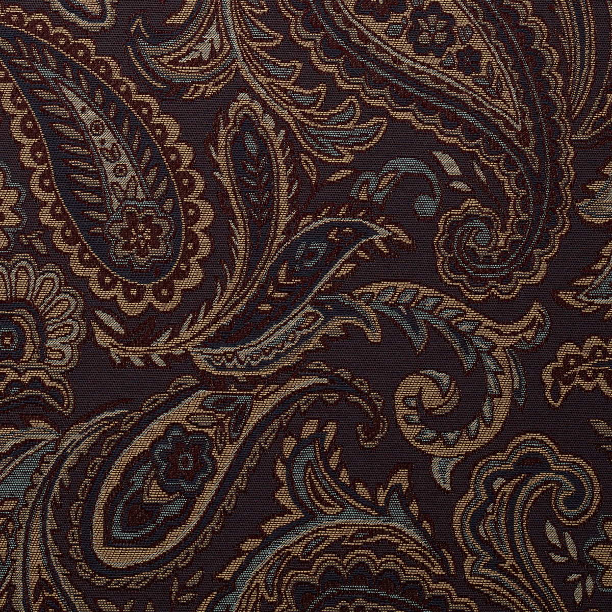 Blue upholstery fabric