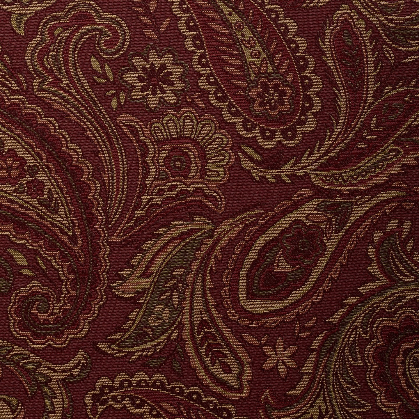 Burgundy upholstery fabric