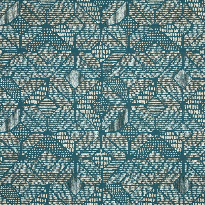 Aqua upholstery fabric
