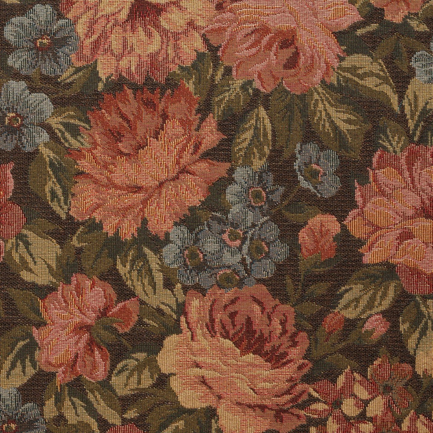 Brown upholstery fabric