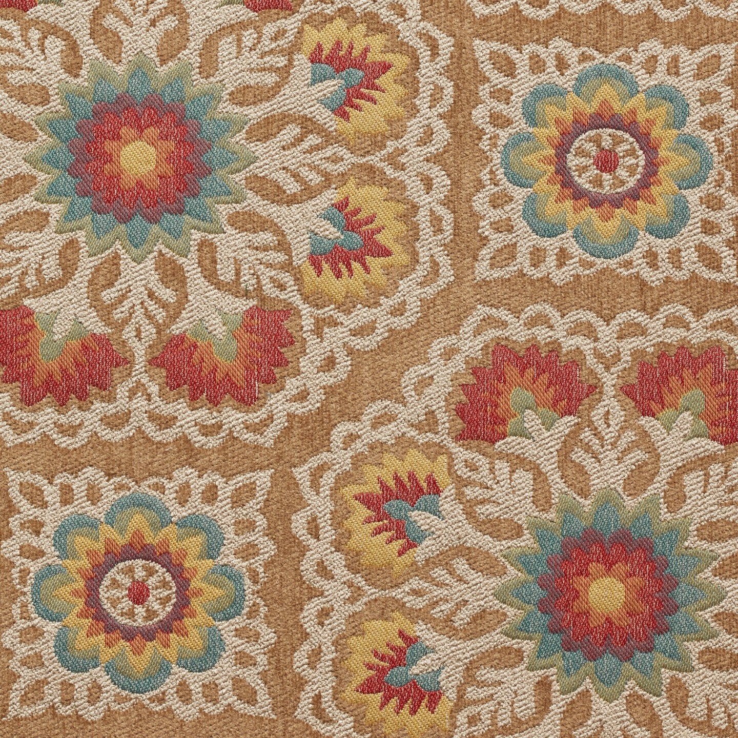 Beige upholstery fabric