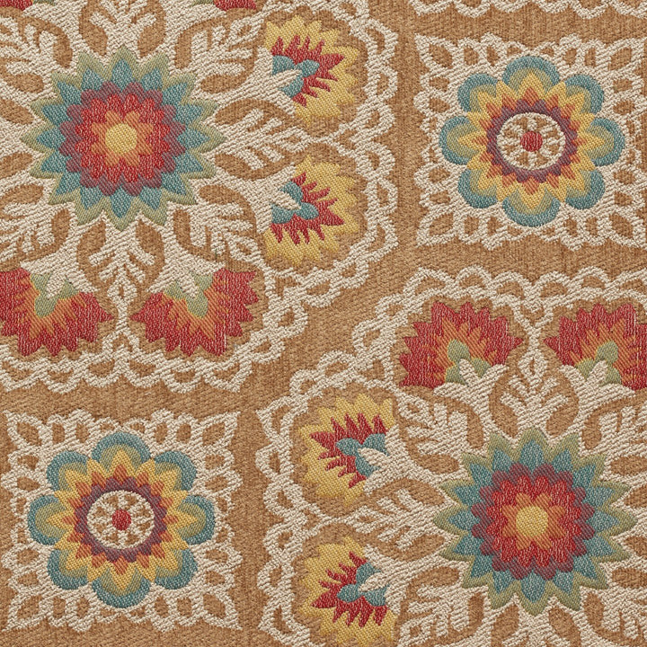 Beige upholstery fabric