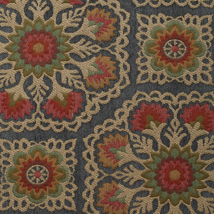 Blue upholstery fabric