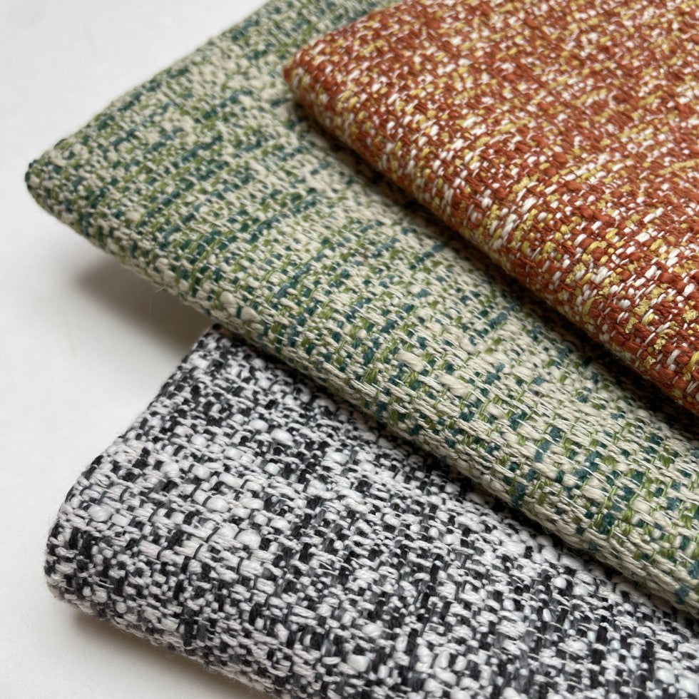 blue upholstery fabric swatch