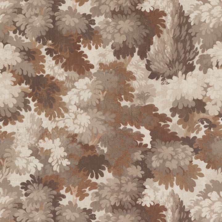 Greenhouse Fabrics S7852 Bastille brown multipurpose fabric swatch
