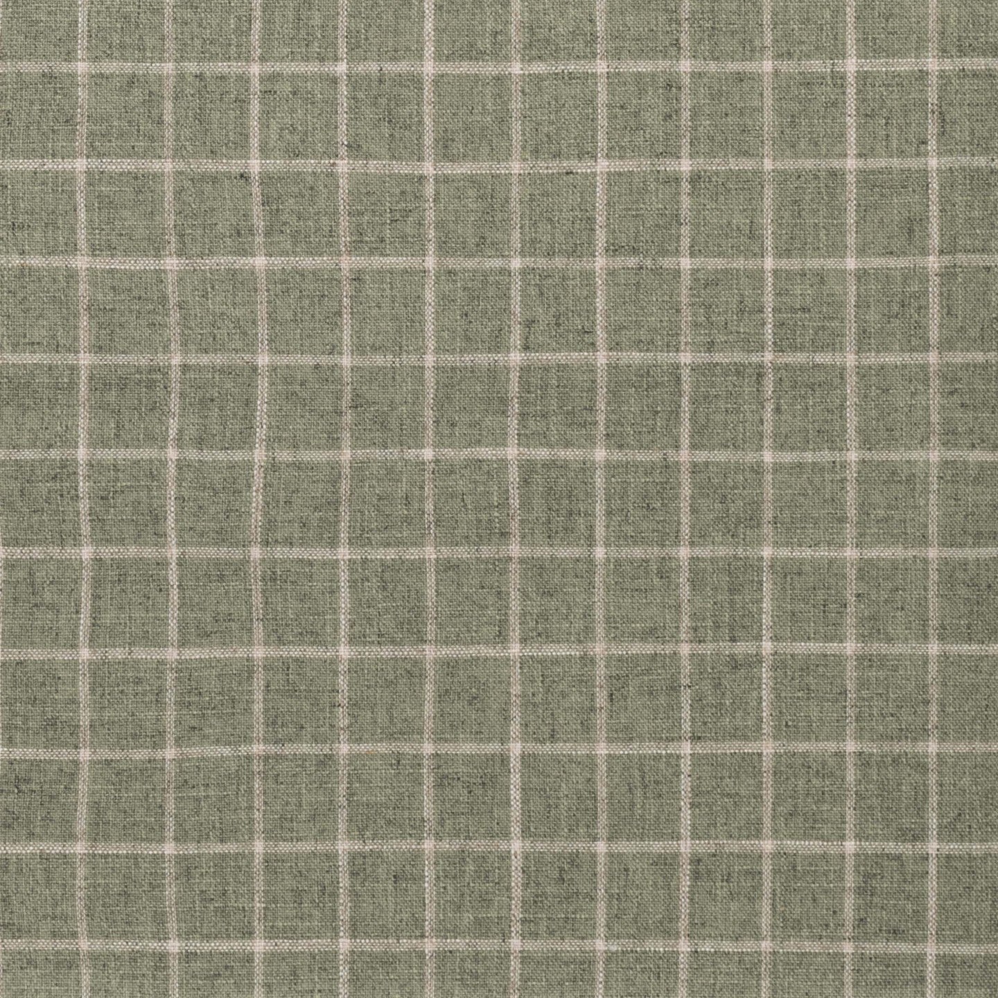 United Fabrics Cottage Check 17 Fern