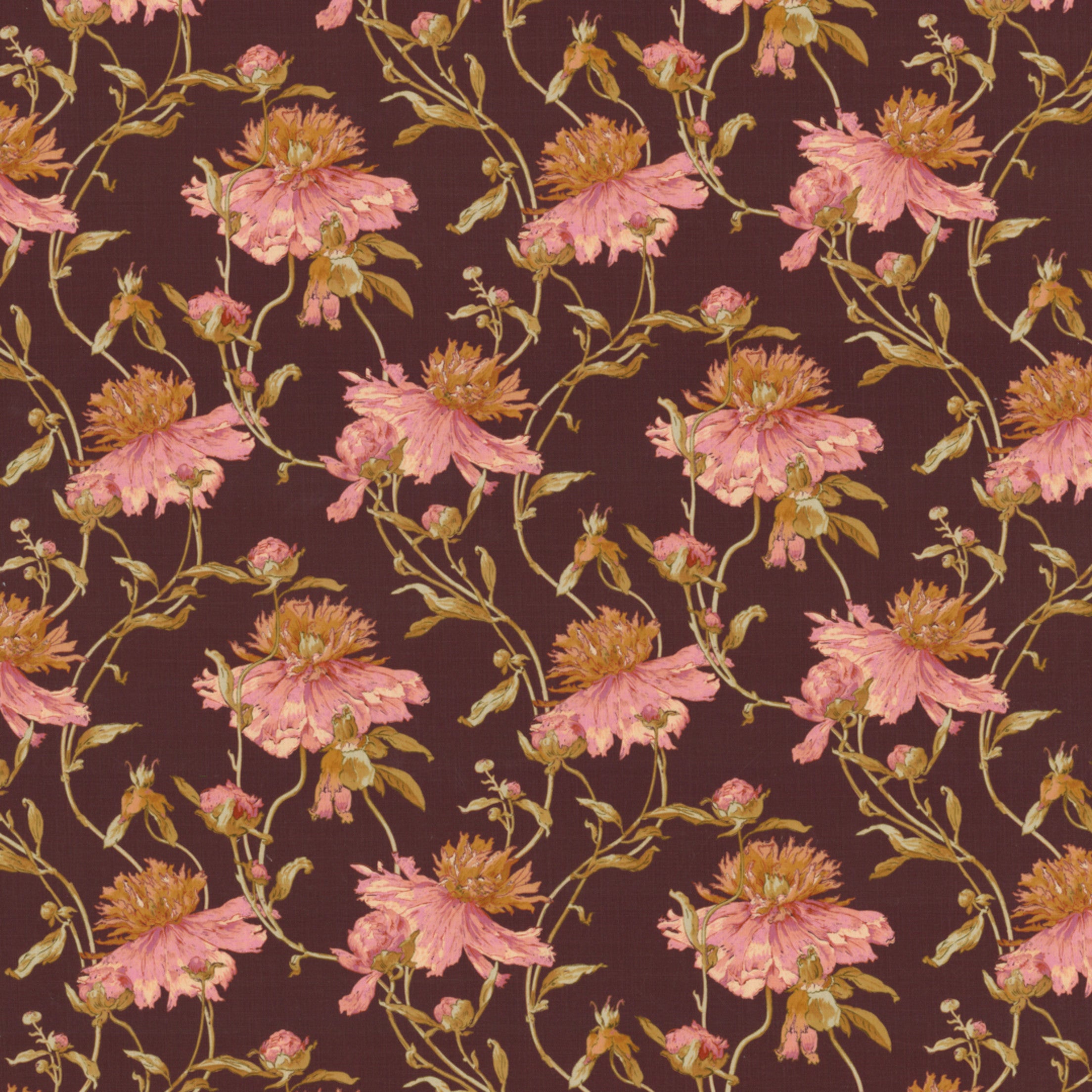 Greenhouse Fabrics S7869 Revival pink multipurpose fabric swatch